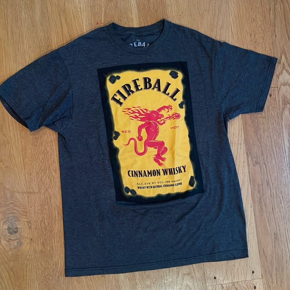Fireball short sleeve T-shirt, men’s L, like new